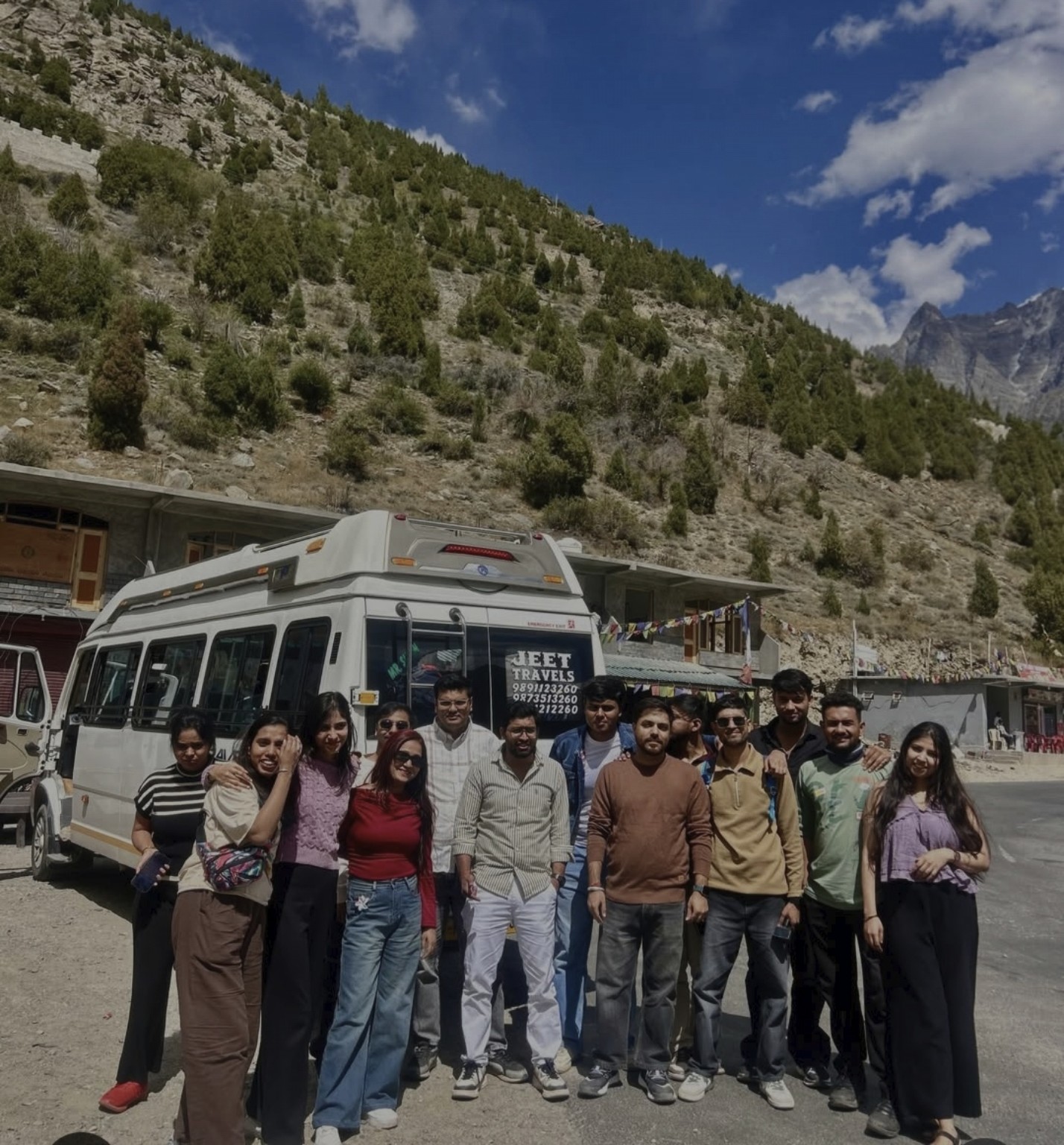 Group enjoying a destination together