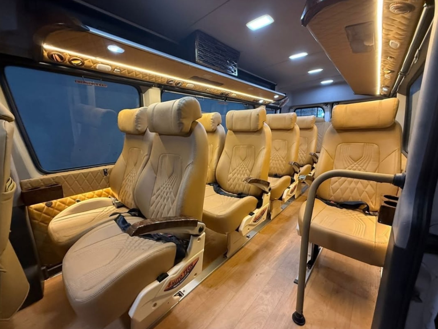Premium Maharaja Traveller seating