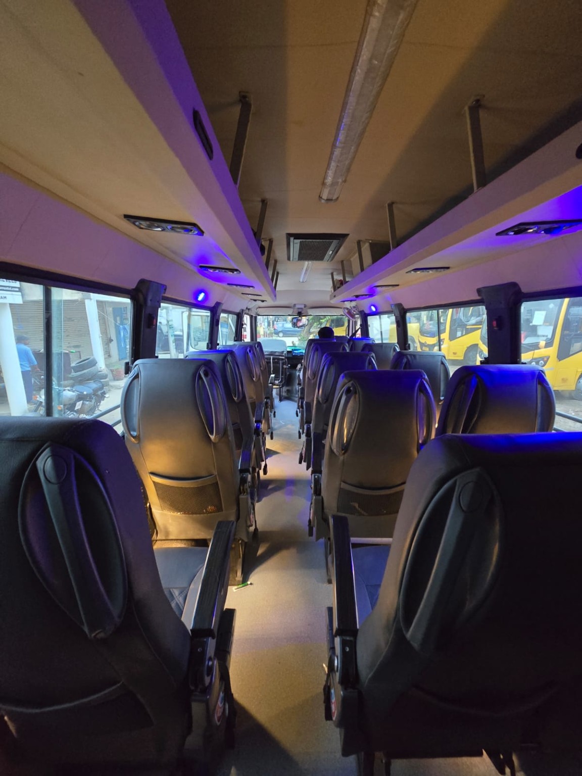 Comfortable traveller interior